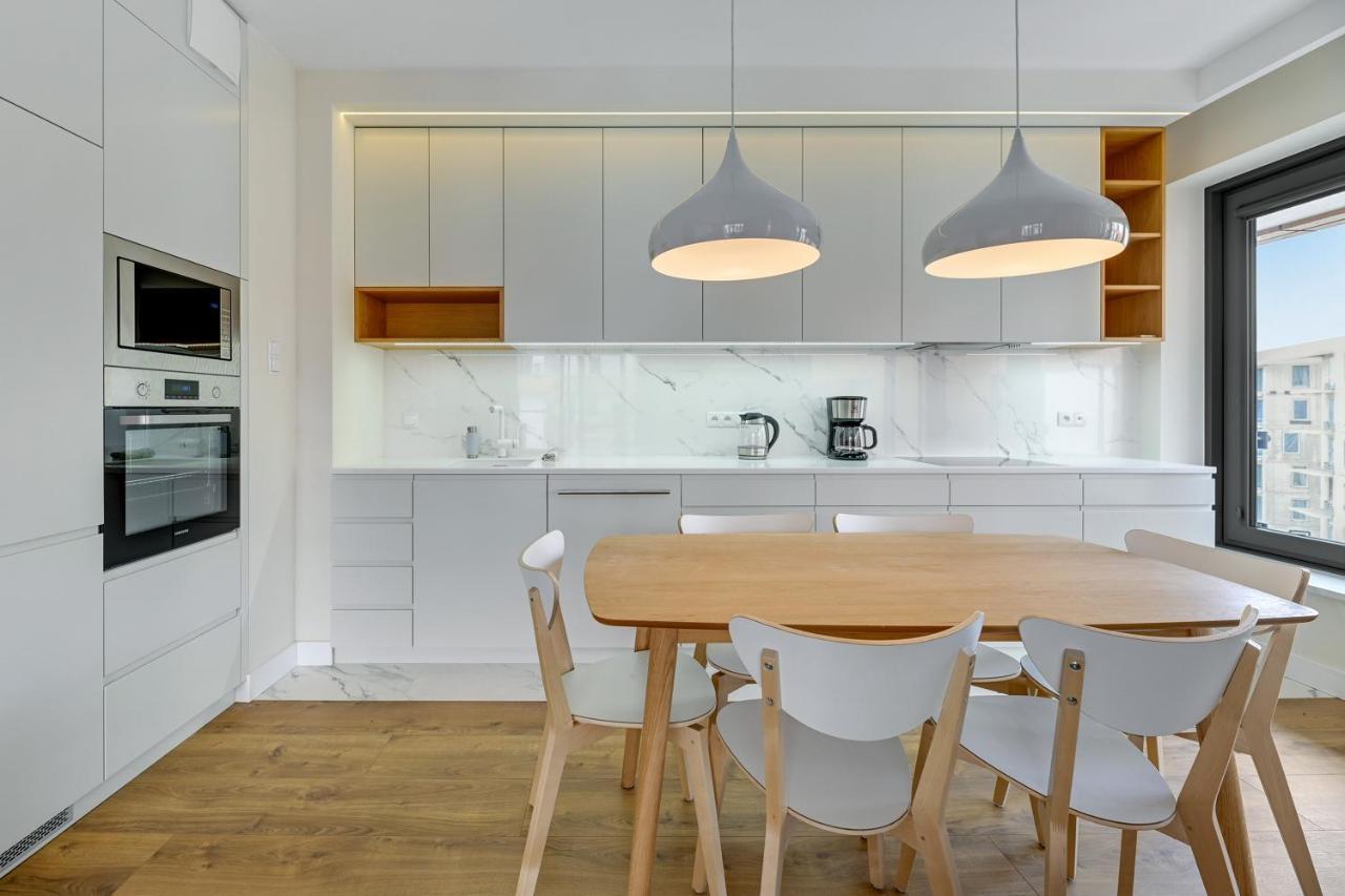 גדנסק Premium Family & Business Old Town Riverside Apartment With Parking מראה חיצוני תמונה