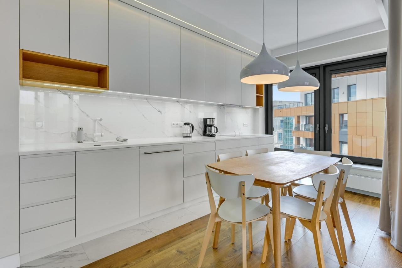 גדנסק Premium Family & Business Old Town Riverside Apartment With Parking מראה חיצוני תמונה