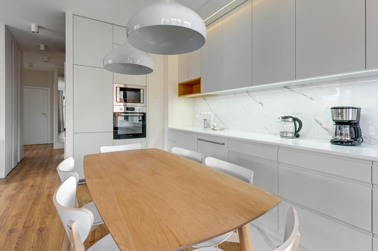גדנסק Premium Family & Business Old Town Riverside Apartment With Parking מראה חיצוני תמונה
